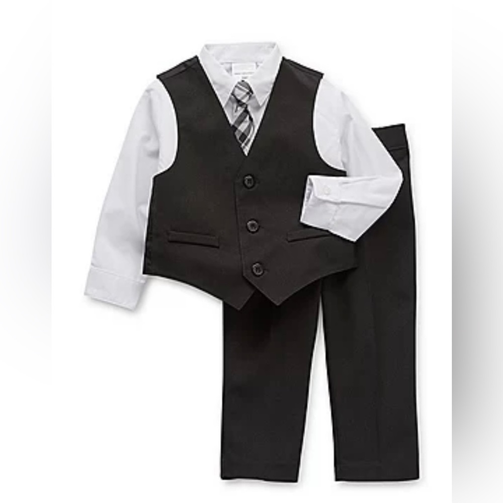 Van Heusen Toddler Boys 4-pc. Suit Set